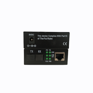 25km sợi Quang Phương tiện truyền thông chuyển đổi 10/100Mbps Ethernet thu phát quang 2 cổng RJ45 1 sợi SC sợi phương tiện truyền thông chuyển đổi 2 cổng - Product Image 1