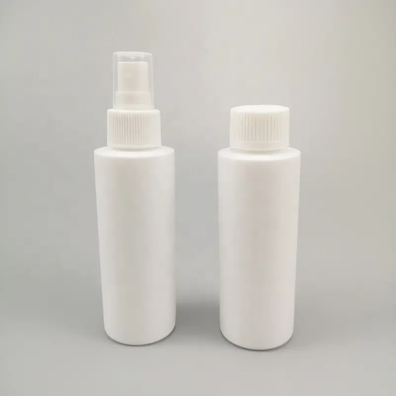 4oz HDPE 120ml bottiglie di plastica shampoo e balsamo cosmetici bottiglia di plastica con tappo di sicurezza per bambini