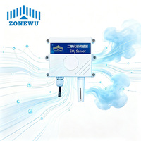 Capteur industriel de dioxyde de carbone, de température et d'humidité RS485, Modbus, détecteur de gaz 0-5000 ppm, utilisé pour les systèmes CVC/serres