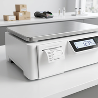 Printer Panel Termal EP-385C 80mm dengan Pemotong Otomatis Gulungan Kertas Besar untuk Kios Tiket Antrian Layanan Mandiri