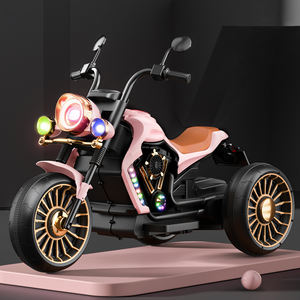 Самый популярный детский электрический трицикл-мотоцикл на <span class=keywords><strong>3</strong></span> колесах, 6В, на аккумуляторе, с пультом управления - Product Image 4