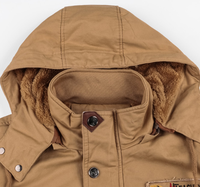 2022 nouveaux hommes hiver polaire vestes chaud à capuche manteau épais vêtements d'extérieur mâle militaire veste hommes marque vêtements