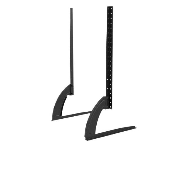 Wholesale Modern Steel Black Adjustable Tabletop TV Stand Mount with Height Adjustable Leg Stand