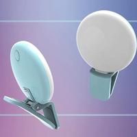 Anneau lumineux LED pour selfie sur téléphone portable avec logo personnalisé