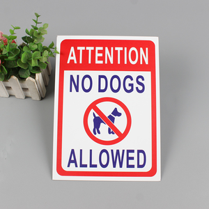 Cartello di Avvertimento '<span class=keywords><strong>Attenti</strong></span> <span class=keywords><strong>al</strong></span> <span class=keywords><strong>Cane</strong></span>' in Alluminio, Targa di Cautela per Esterni Resistente alle Intemperie, Segnale di Sicurezza per Cani da Montare a Parete per Cortile, Giardino, Strada - Product Image 6