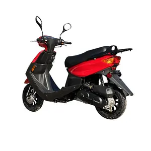 Venta al por mayor ciclomotor de gasolina barato combustible scooter gasolina motocicleta ciclomotores 50cc gas Scooters para adultos