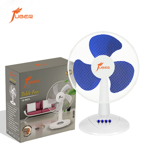 Ventilateur de table de 16 pouces pour la vente en gros, ventilateur de bureau de haute qualité avec moteur en cuivre, ventilateur à 3 vitesses avec pales en plastique pour appartement - Product Image 3