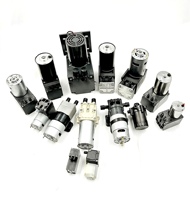 Mini compresseur d'air à diaphragme basse pression sans huile 12V DC pour applications d'eau propre