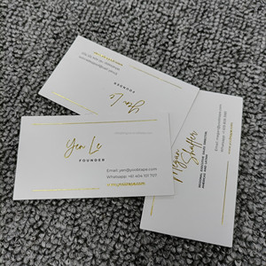 Tùy Chỉnh In Ấn Sang Trọng Dập Nổi Thẻ Kinh Doanh Giấy Tái Chế Bông Giấy Tên Thẻ Chất Lượng Cao Thẻ Kinh Doanh In Ấn - Product Image 2