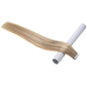 Commercio all'ingrosso Doppio Disegnato Misto Oro Nastro di Colore Dei Capelli Reale capelli del Nastro Dei Capelli Umani Indiani di Remy Del Virgin Nastro In Estensioni Dei Capelli - Product Image 3