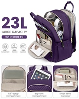 LOVEVOOK vente en gros sacs matelassés unisexes grande capacité 15.6 17 pouces USB bureau école affaires femmes homme voyage sac à dos pour ordinateur portable