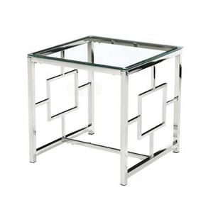 Comprar muebles en línea de china muebles de sala de mesa de café de vidrio mesa lateral moderna - Product Image 6