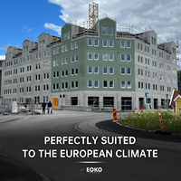 Ventanas de Aluminio para Apartamentos Europeos EOKO, Proyecto Personalizado de Ventanas Fijas y Abatibles de Alta Eficiencia Energética para Climas Fríos y Variables