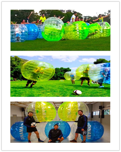 Ballons de football <span class=keywords><strong>gonflables</strong></span> verts pour <span class=keywords><strong>jeux</strong></span> de Zorbing pour enfants - Product Image 6