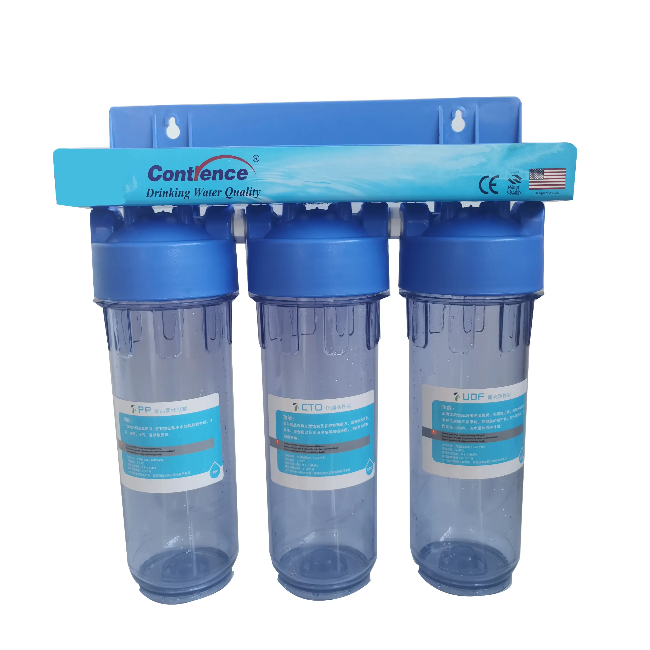 3 مراحل الترا تصفية منقي مياه جهاز تنقية مياه الصنبور منقي مياه