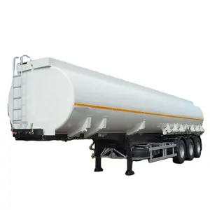 Reasonable price 3/4 axles 45000ltrs water oil milk tank truck trailer ready for sale