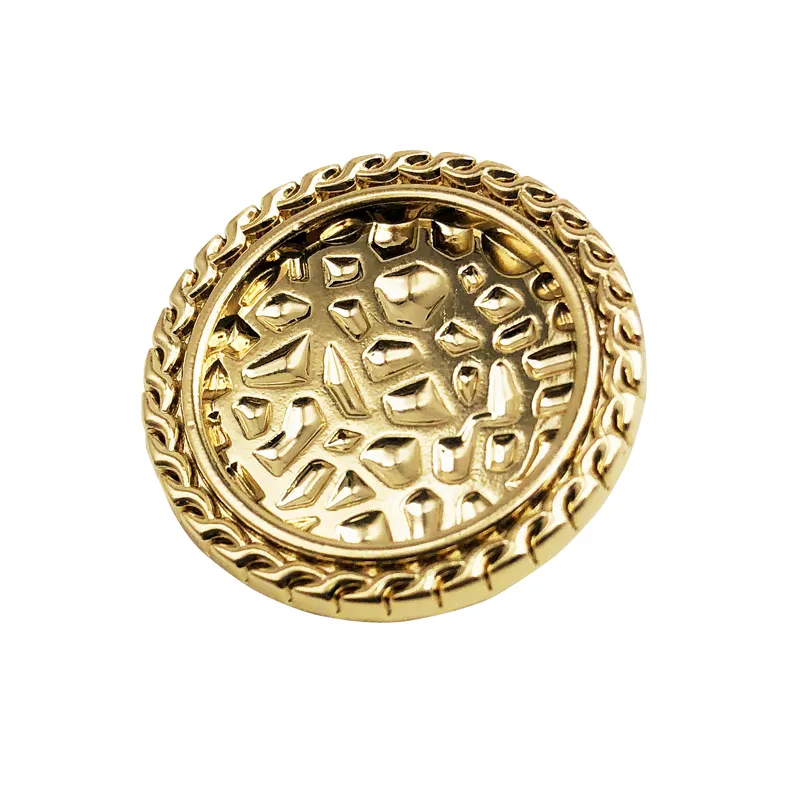 スターメタルデザイナーカスタマイズ可能なフラットカバー装飾合金美しいシャンクボタン