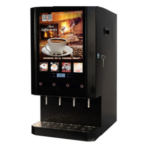 Machine à café instantané PANCERKA quatre saveurs, chaude et froide, pour hôtels, magasins, bureaux - État neuf avec composant moteur central - Product Image 1
