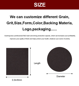 Éponge de ponçage humide et sèche pour bois, métal, cloisons sèches – Grain fin, bloc flexible en oxyde d'aluminium – Vente directe usine - Product Image 4