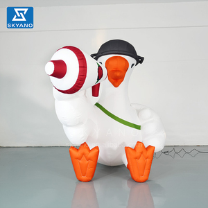Mascotte publicitaire gonflable personnalisée Canard d'<span class=keywords><strong>oie</strong></span> Décoration publicitaire Sculpture <span class=keywords><strong>de</strong></span> mascotte gonflable - Product Image 2