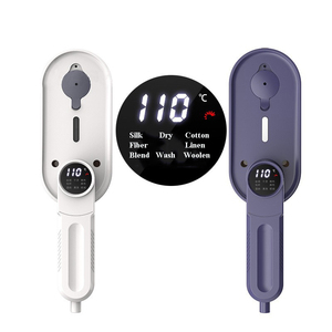 Gadget per la casa piroscafo per indumenti da viaggio elettrico pieghevole 1200W Mini ferro a vapore portatile bagnato e asciutto - Product Image 3
