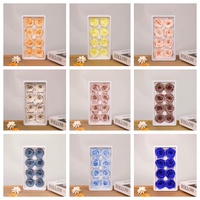 Têtes de Roses Éternelles Lovebay de Haute Qualité, 3-4cm de Diamètre, Boutons de Roses Naturelles Stabilisées