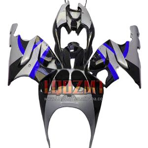 Carénage Pour <span class=keywords><strong>KAWASAKI</strong></span> <span class=keywords><strong>NINJA</strong></span> ZX750 ZX 7R <span class=keywords><strong>750</strong></span> ZX-7R ZX7R 1996 1997 <span class=keywords><strong>1998</strong></span> 1999 191No.139 ZX 7 R ZX-<span class=keywords><strong>750</strong></span> 00 01 02 Noir bleu 03 Carrosserie - Product Image 1