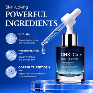 เซรั่ม GHK Cu SNAP 8 เปปไทด์ ประกอบด้วยคอปเปอร์ไตรเปปไทด์ 1 โซเดียมไฮยาลูโรเนต ช่วยเติมความชุ่มชื้น ล็อคความชุ่มชื้น บำรุงผิว - Product Image 3