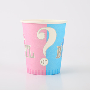 Decoración de fiesta para el género, pancarta desechable para niño o niña, <span class=keywords><strong>vajilla</strong></span> para Baby Shower, confeti de látex, globos, suministros de utilería para fotos - Product Image 6