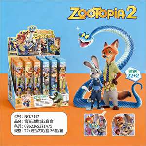 Caja Sorpresa Misteriosa de la Serie Zoo - Bolígrafo de Gel de Escritura Suave con Diseño de Anime Judy Nick - Venta al por Mayor - Product Image 6