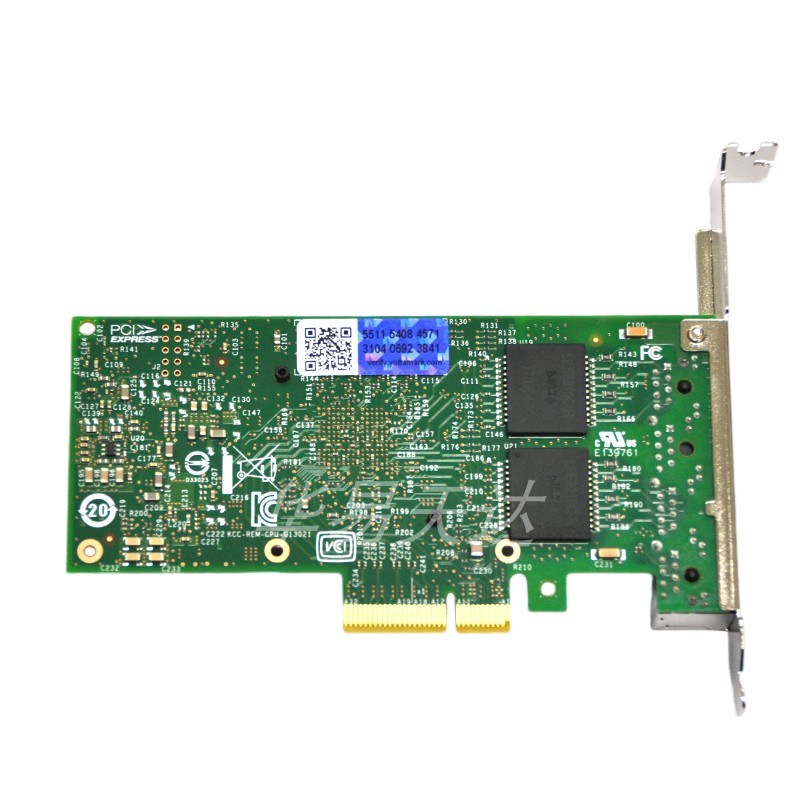 Bester Preis I350-T4 4 Port 10G Ethernet konvergenter Netzwerkadapter für Server Original Intel 4 Port 10G Netzwerkkarte