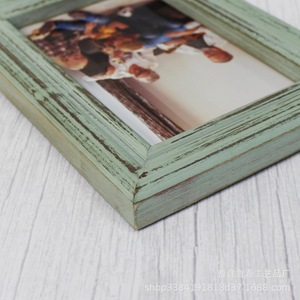 Wood Photo <b>Frame</b> 6 Inch Rectangular Vintage Style Tabletop Display For Living Room Decor - Product Image 5