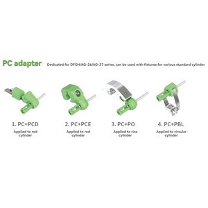 Adaptador de PC verde adecuado para interruptor magnético <span class=keywords><strong>DFGH</strong></span> AG-07 AG-26 AG-27, accesorio compatible con cilindro estándar de alta calidad - Product Image 2