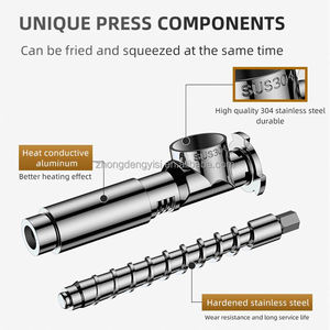 Presse à huile pour usage domestique et commercial, extracteur d'huile de graines végétales et de tournesol, machine automatique, nouveau produit 2020, alimentation 220V - Product Image 4