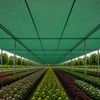 Toile d'ombrage pour serre 3m x 4m en HDPE respirant pour plantes de pépinière, fermes et culture en extérieur