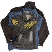 Jaket Jeans Fashion Pakaian Bekas Pakaian Second Hand Jaket Musim Dingin Pakaian Musim Dingin untuk Pria Dewasa Pakaian Kasual Campuran Warna