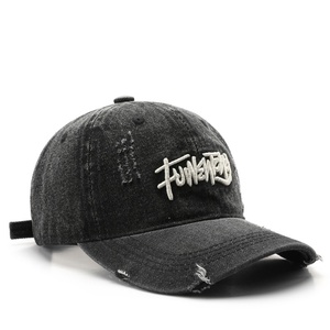 Gorra de Béisbol Deportiva Personalizable de Mezclilla Dobby para Hombre y Mujer, Transpirable, para las Cuatro Estaciones, con Soporte OEM - Product Image 3