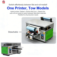 Imprimante à plat multifonctionnelle automatique Kenteer nouvelle génération à encre UV Xp600 avec support pour flex et rouleaux