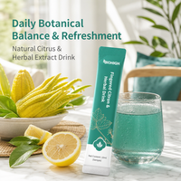 Boisson nutritive végétale sans sucre à base d'extraits de plantes, prix usine, pour une routine matinale bien-être, destinée aux marques mondiales