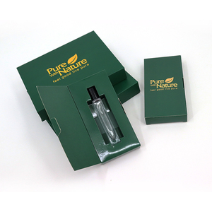 5ml 10ml bouteilles de parfum vides rouleau sur bouteilles d'échantillon de parfum rechargeables bouteille cadeau de parfum en verre cosmétique avec emballage en boîte - Product Image 5