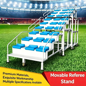 Tribuna Mobile Professionale con Ruote per Stadi e Palestre - Sedute Portatili per Eventi Sportivi - Product Image 1