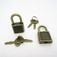 Approvisionnement d'usine anti-laiton en métal mignon cadenas pour ordinateurs portables