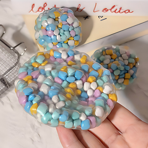 Bolas de xilitol TPR hechas a mano para juegos que proporcionan una experiencia sensorial de rebote lento para ayudar a desahogar las emociones y mejorar la concentración - Product Image 5
