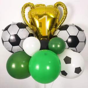 Kit <span class=keywords><strong>de</strong></span> Decoración con Globos <span class=keywords><strong>de</strong></span> Aluminio con Diseño <span class=keywords><strong>de</strong></span> Fútbol <span class=keywords><strong>para</strong></span> Eventos Deportivos, Celebraciones y Animación - Product Image 5
