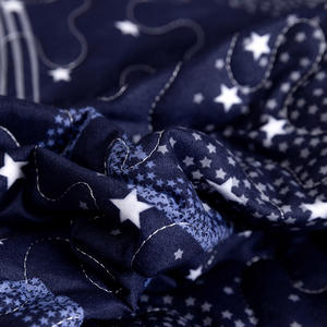 Juego de <span class=keywords><strong>colchas</strong></span> de poliéster y microfibra, juego de colcha con estampado de estrellas del cielo, 3 unidades - Product Image 4