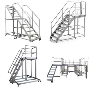 Xách tay giáng sinh Snowman leo nền tảng kho leo thang với tay vịn - Product Image 5