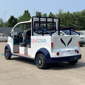 Véhicule de tourisme à batterie économique, voiture de patrouille rapide à cinq rangées, personnalisable pour les centres de villégiature - Product Image 3