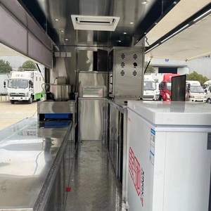 Mini camion de restauration rapide avec machines à pop-corn, glaces, thé au lait, burgers et café, et bar mobile à vendre à prix abordable - Product Image 3