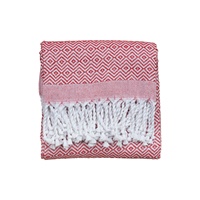 Serviette de plage turque multifonctionnelle à séchage rapide, absorbante, multicolore, ornée de diamants, faite à la main avec des pompons, idéale pour les voyages en bord de mer