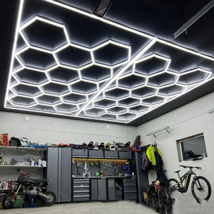 Độ sáng cao hình lục giác ý tưởng ánh sáng Led tổ ong Trần làm việc ánh sáng cho xe chi tiết cửa hàng hội thảo - Product Image 3
